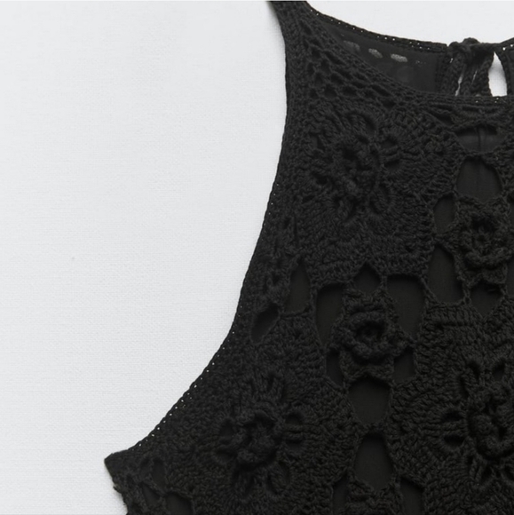 CROCHET KNIT DRESS SPECIAL EDITION SIZE XS-S - Picture 6 of 8